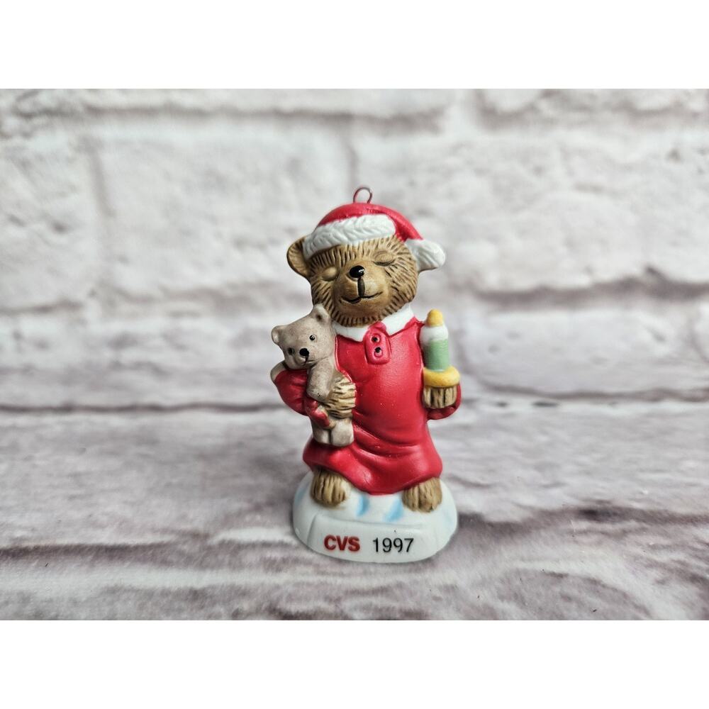1997 CVS Bear Christmas Tree Ornament